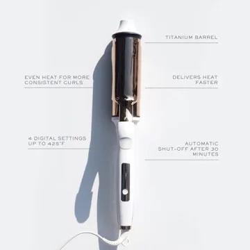 Kristin Ess Titanium Curling Iron for Big Waves