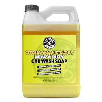 Chemical Guys Citrus Wash & Gloss - Premium Foaming Car Wash Soap for Ultimate Shine