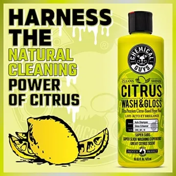 Premium Citrus Foaming Car Wash Soap for Ultimate Shine