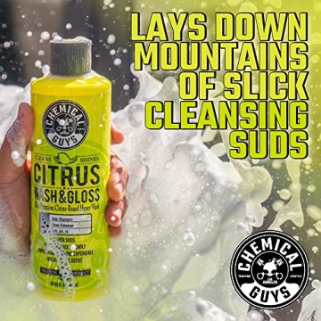 Premium Citrus Foaming Car Wash Soap for Ultimate Shine