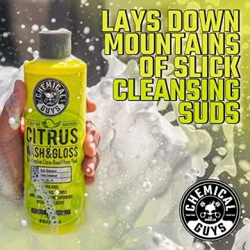 Premium Citrus Foaming Car Wash Soap for Ultimate Shine
