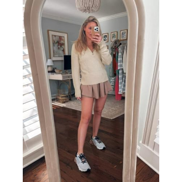 Doshoop Women's Half Zip Pullover Stylish Comfortable Versatile