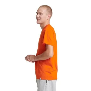 Men's Burnt Orange Performance Cotton T-Shirt