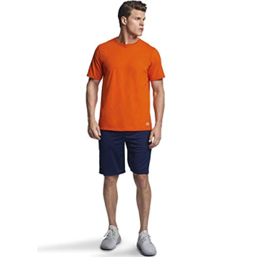Men's Burnt Orange Performance Cotton T-Shirt