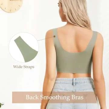 Eleplus Seamless Front Closure Bras - Comfort & Style Pack