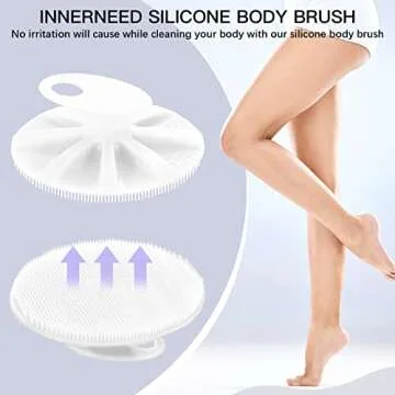 INNERNEED Silicone Body Brush for All Skin Types