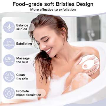 INNERNEED Silicone Body Brush for All Skin Types