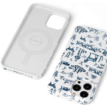 Casely iPhone 14 Pro Max Case | Compatible with MagSafe Wild West Adventure | Desert Western Case