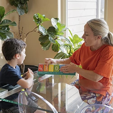 edxeducation Place Value Flip Chart - Double-Sided Learning Tool