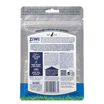 ZIWI Peak Good Dog Rewards Training Treats – All Natural, Grain-Free, Healthy Dog Treats (Lamb, 3oz)