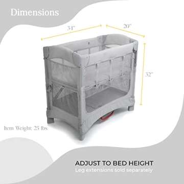 Arm’s Reach Mini Ezee 2 in 1 Co-Sleeper Bassinet