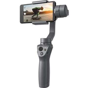 DJI Osmo Mobile 2 Handheld Smartphone Gimbal Stabilizer Bundles (Must-Have)
