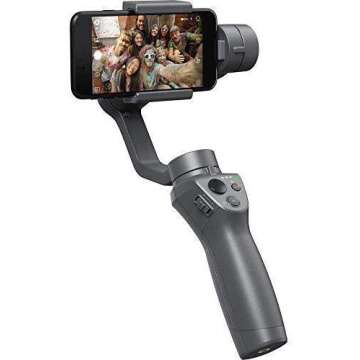 DJI Osmo Mobile 2 Handheld Smartphone Gimbal Stabilizer Bundles (Must-Have)