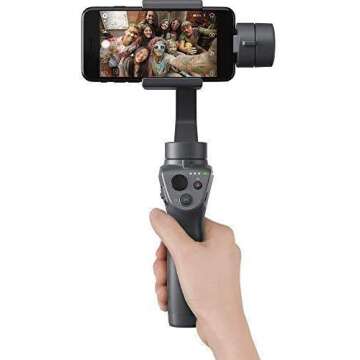 DJI Osmo Mobile 2 Handheld Smartphone Gimbal Stabilizer Bundles (Must-Have)