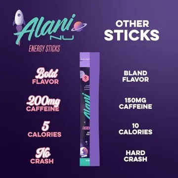 Alani Nu Cosmic Stardust Energy Sticks | Zero Sugar Energy Drink