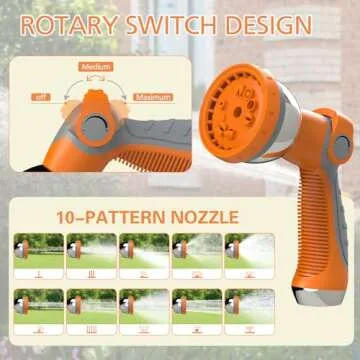 Retractable Garden Hose Reel 100ft for Easy Watering