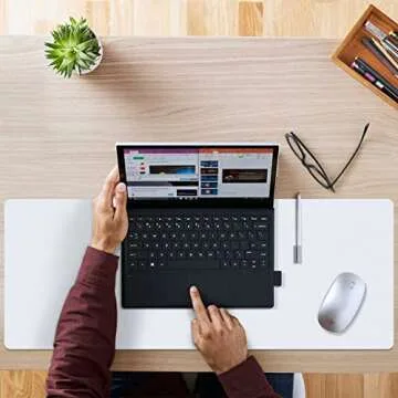 Multifunctional Dual-Sided Desk Mat - Waterproof PU Leather Pad