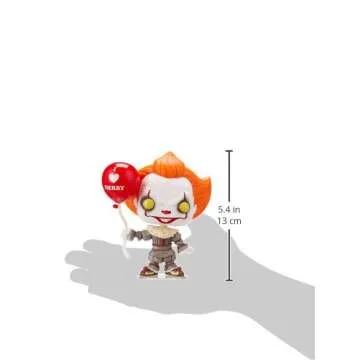 Funko Pop! Movies: It 2 - Pennywise with Balloon, Multicolor, us one-Size