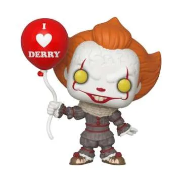 Funko Pop! Movies: It 2 - Pennywise with Balloon, Multicolor, us one-Size