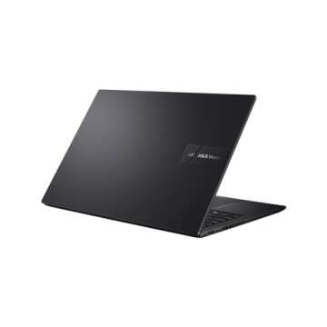 ASUS VivoBook 16 Laptop, 16” WUXGA (1920 x 1200) 16:10 Display, AMD Ryzen 5 7530U CPU, AMD Radeon™ Graphics, 8GB RAM, 512GB SSD, Fingerprint Sensor, Windows 11 Home, Indie Black, M1605YA - ES52