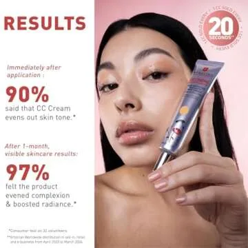 Erborian Color Correcting CC Cream with Centella Asiatica, Tan (Dore) - SPF Korean Skincare