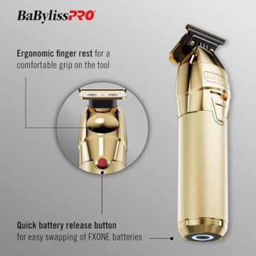 BaBylissPRO FXONE GOLDFX All Metal Trimmer