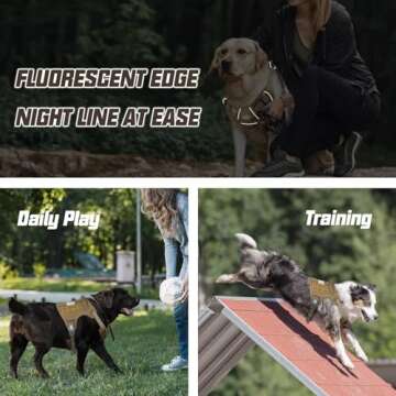 AUROTH Tactical Dog Harness Adjustable No Pull Vest