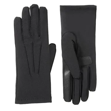 Isotoner Women’s Black Stretch Winter Gloves