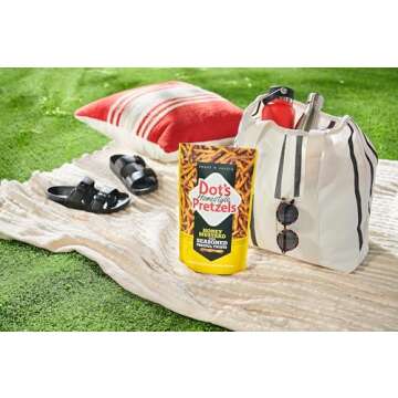 Dot's Honey Mustard Seasoned Pretzel Twists, 16oz Bag