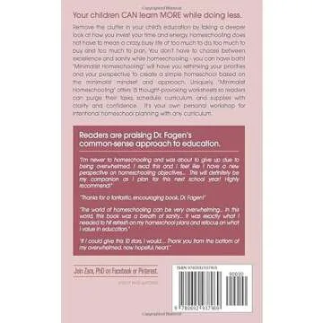 Minimalist Homeschooling: A values-based approach to maximize learning and minimize stress