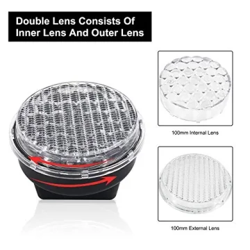 BBMI 100mm Traffic Light, Durable Red/Green LED Signal