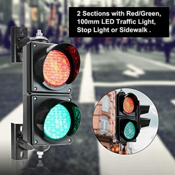 BBMI 100mm Traffic Light, Durable Red/Green LED Signal