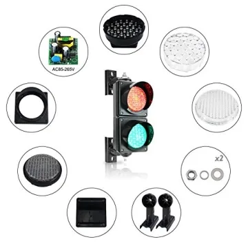 BBMI 100mm Traffic Light, Durable Red/Green LED Signal