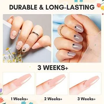 Makartt Dip Powder Kit, Dip Powder Starter Kit 0.35Oz 6 Colors Nude Collection Dippies French Nail Dip Powder Kit Autumn Art Manicure DIY Salon Gifts for Women No Need Nail Lamp Cured