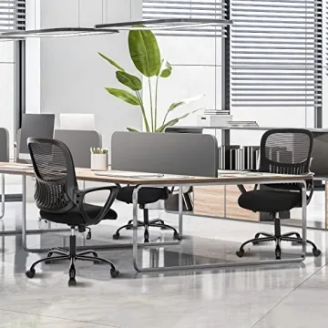 Ergonomic Mid Back Office Chair for All Ages and Needs