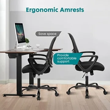 Ergonomic Mid Back Office Chair for All Ages and Needs