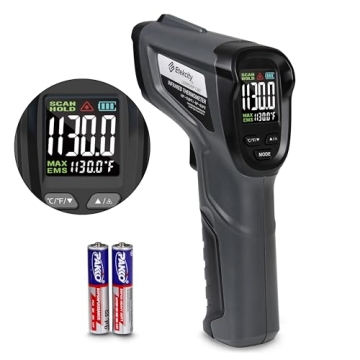 Etekcity Infrared Thermometer Laser Temperature Gun -58°F 1130°F, Digital Laser IR Temp Heat Gun f...