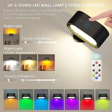 Koopala Up & Down LED Wall Sconce for All Occasions