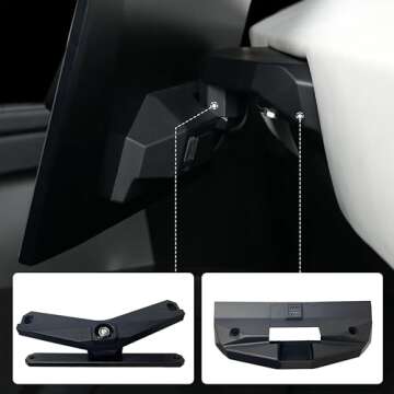 TESCYBERMODS Screen Swivel Mount for Tesla Cybertruck