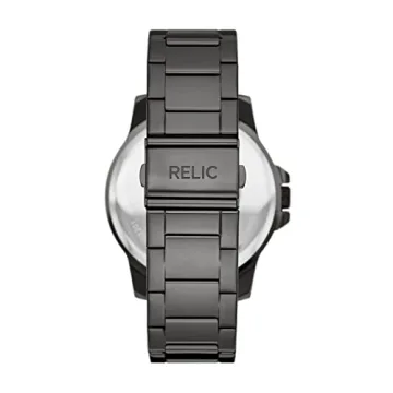 Rylan Black Metal Watch Gift Set with Bracelet - ZR97000