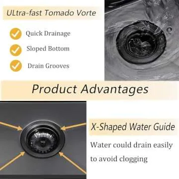 VCCUCINE Gunmetal Black Bar Sink Drop in, 13x15 Inch Topmount RV Small Kitchen Sink, Handmade Stainless Steel Wet Bar Sink, Outdoor Single Bowl Prep Sink with Dish Grid & Drain