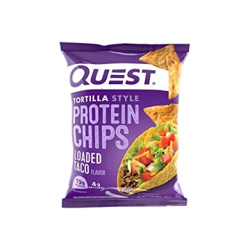 Quest Nutrition Loaded Taco Protein Chips - High Protein Low Carb
