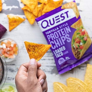 Quest Nutrition Loaded Taco Protein Chips - High Protein Low Carb