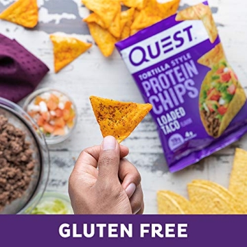 Quest Nutrition Loaded Taco Protein Chips - High Protein Low Carb