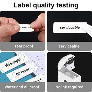 P50 Label Maker - Mini Portable Bluetooth Thermal Printer