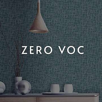 ROMAN’s ECO-888 Clear, Strippable, Wallpaper Adhesive, Easy Installation Glue/Paste, Clear, Zero VOC, Home Improvement (1 Gallon - 330 sq. ft.)