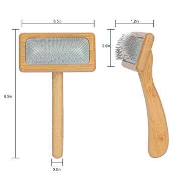 Eco-Friendly Muse&Iris Dog & Cat Slicker Brush - Groom with Style