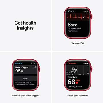 Apple Watch Series 7 Smartwatch with Health Features and More