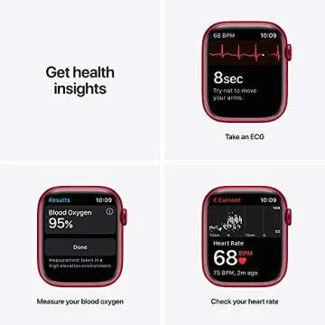 Apple Watch Series 7 Smartwatch with Health Features and More