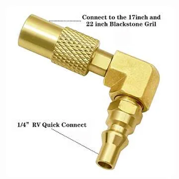 MCAMPAS Propane Hose Kit for Blackstone Griddles 8 Feet